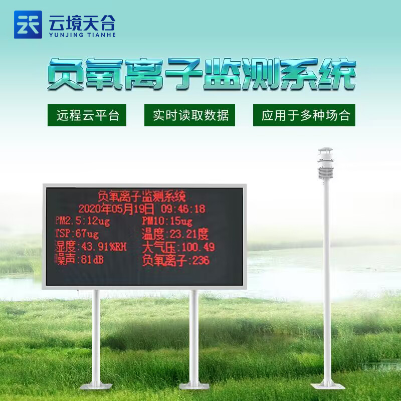 景區(qū)負(fù)氧離子監(jiān)測(cè)系統(tǒng)