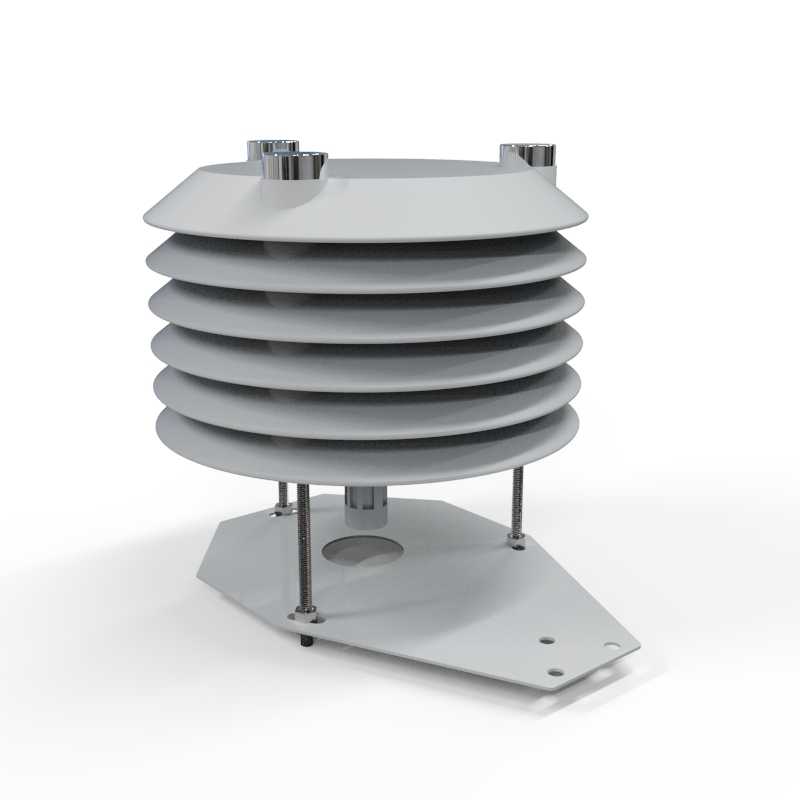 六要素百葉箱傳感器產品結構圖
